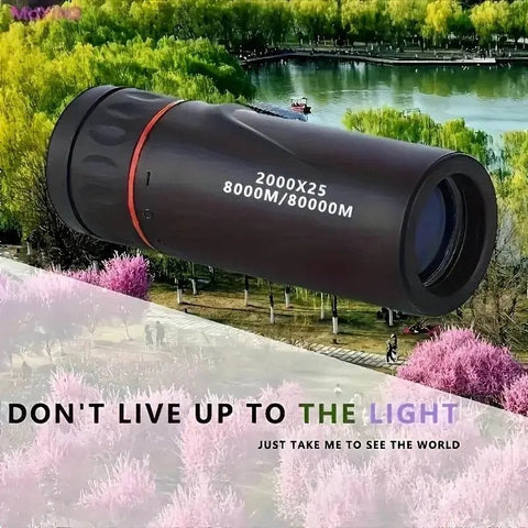 2025 2000X25 HD Monocular Telescope - 3sung llc