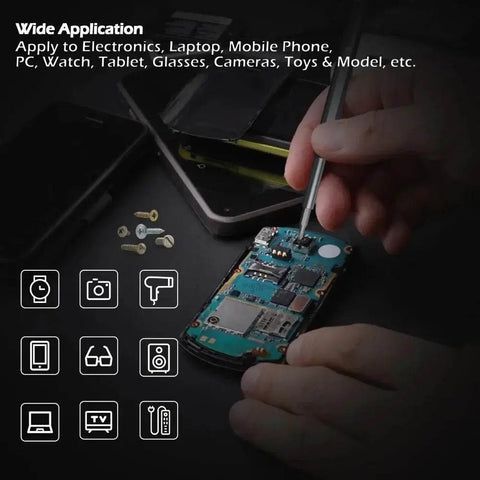 25 - in - 1 Precision Screwdriver Set with Magnetic Bits. - 3sung llc