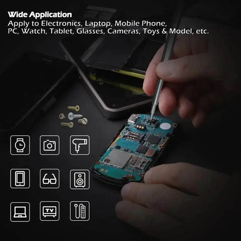 25 - in - 1 Precision Screwdriver Set with Magnetic Bits. - 3sung llc