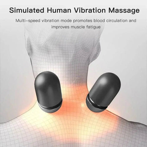 3 - in - 1 Neck Massager Pillow with Heat & Vibration. - 3sung llc