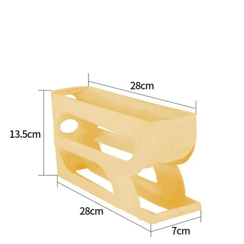3/4 - Layer Automatic Egg Roller Rack for Kitchen Storage. - 3sung llc
