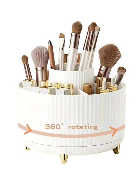 360° Rotating Makeup Organizer with 5 Compartments - 3sung llc