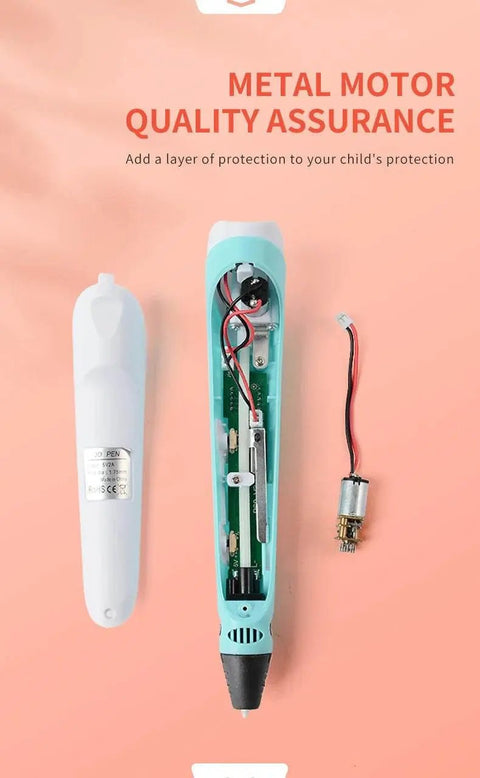 3D Printing Pen for Kids with LCD Screen & PLA Filament. - 3sung llc