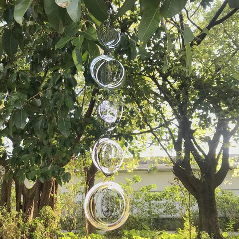 3D Rotating Tree of Life Wind Chime & Spinner. - 3sung llc