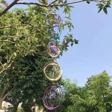 3D Rotating Tree of Life Wind Chime & Spinner. - 3sung llc
