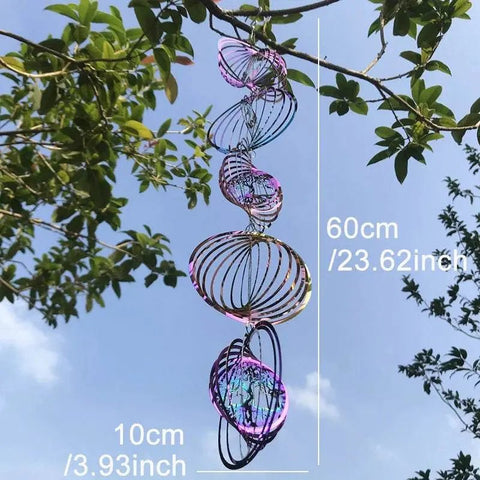 3D Rotating Tree of Life Wind Chime & Spinner. - 3sung llc