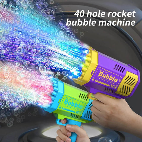 40 - Hole Handheld Automatic Bubble Machine Gun. - 3sung llc