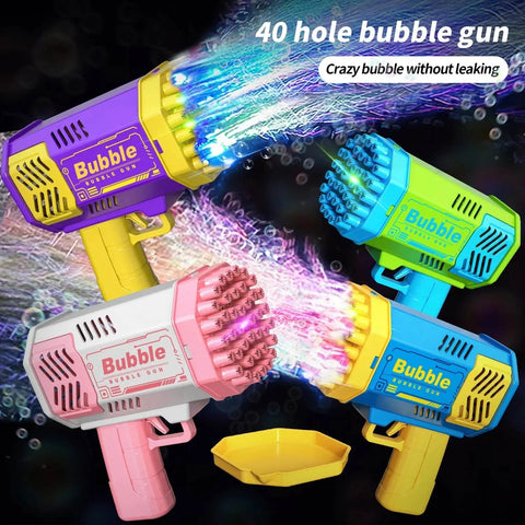 40 - Hole Handheld Automatic Bubble Machine Gun. - 3sung llc