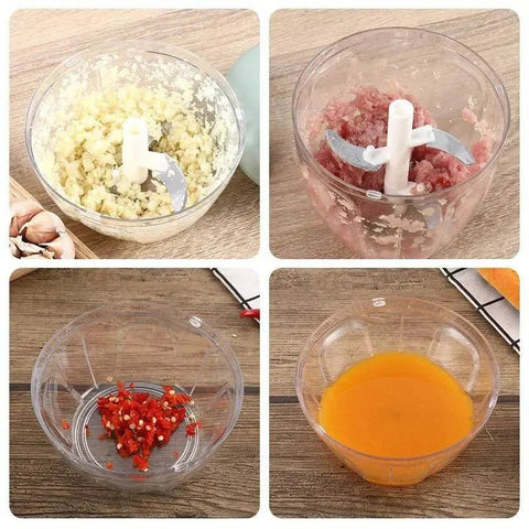500/900ML Manual Meat Mincer & Vegetable Chopper. - 3sung llc