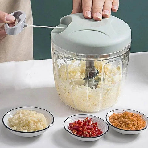 500/900ML Manual Meat Mincer & Vegetable Chopper. - 3sung llc
