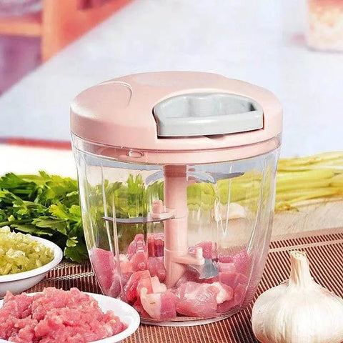 500/900ML Manual Meat Mincer & Vegetable Chopper. - 3sung llc
