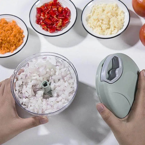 500/900ML Manual Meat Mincer & Vegetable Chopper. - 3sung llc