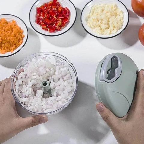 500/900ML Manual Meat Mincer & Vegetable Chopper. - 3sung llc