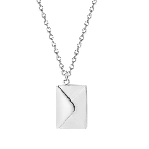 Customized Love Letter Envelope Necklace - Stainless Steel Jewelry. - 3sung llc