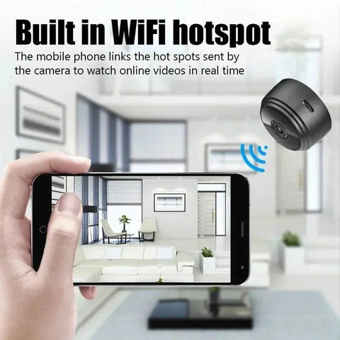 A9 WiFi Mini Camera for Home Monitoring of Pets & Infants. - 3sung llc
