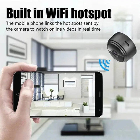 A9 WiFi Mini Camera for Home Monitoring of Pets & Infants. - 3sung llc