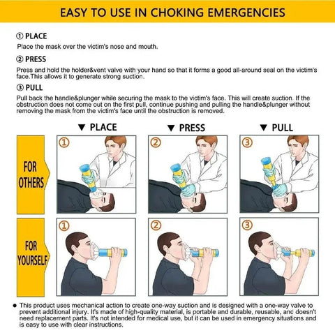 Auto CPR & Choking Rescue Device for Adults and Children. - 3sung llc