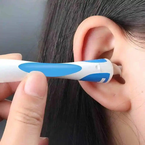 Ear Wax Remover Tool with 16 Silicone Replacement Tips. - 3sung llc