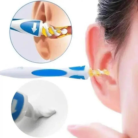 Ear Wax Remover Tool with 16 Silicone Replacement Tips. - 3sung llc