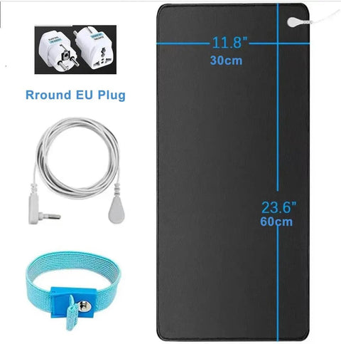 Earthing Mat with Wristband for Anxiety Relief & Better Sleep. - 3sung llc