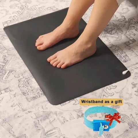 Earthing Mat with Wristband for Anxiety Relief & Better Sleep. - 3sung llc