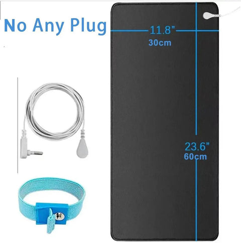 Earthing Mat with Wristband for Anxiety Relief & Better Sleep. - 3sung llc