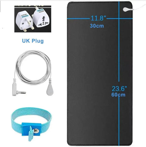 Earthing Mat with Wristband for Anxiety Relief & Better Sleep. - 3sung llc