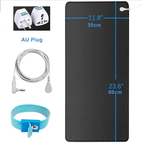 Earthing Mat with Wristband for Anxiety Relief & Better Sleep. - 3sung llc