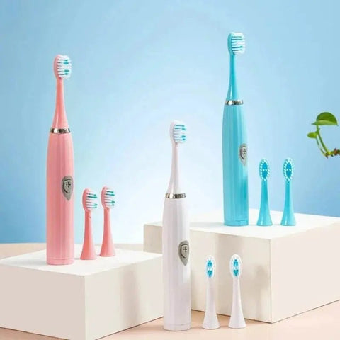 Electric Toothbrush for Adults with Soft DuPont Bristles - 3sung llc
