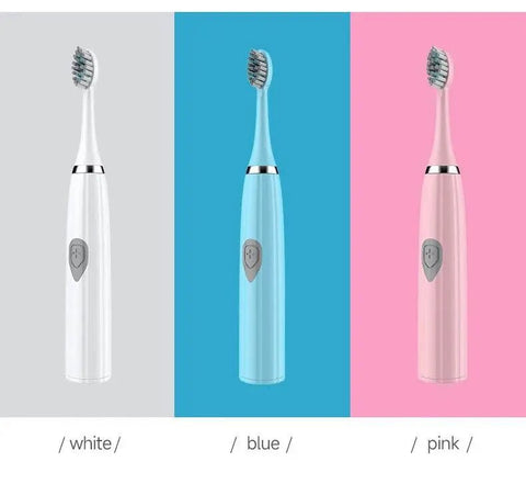 Electric Toothbrush for Adults with Soft DuPont Bristles - 3sung llc