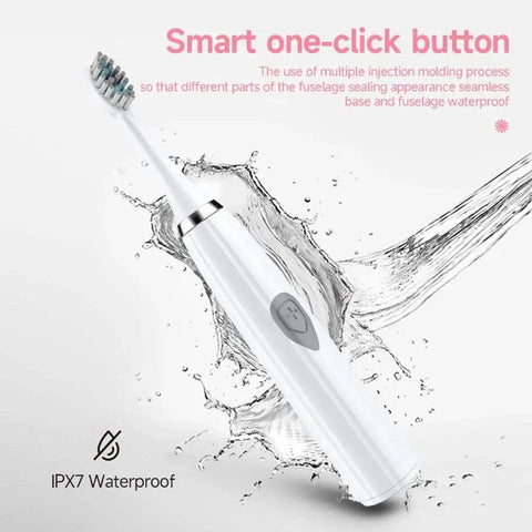 Electric Toothbrush for Adults with Soft DuPont Bristles - 3sung llc