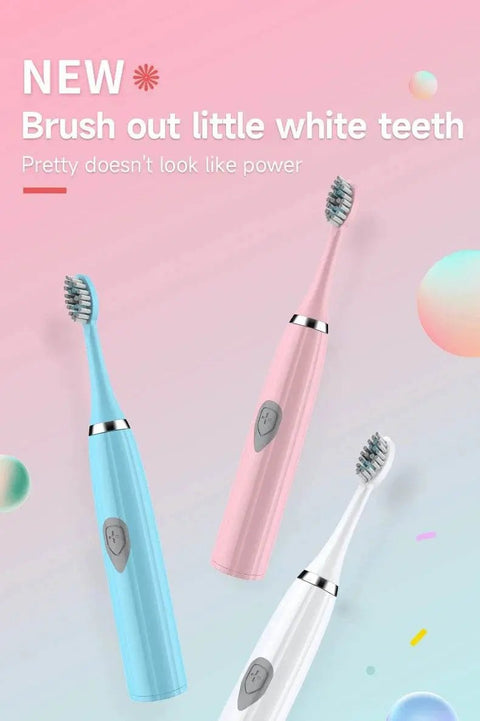 Electric Toothbrush for Adults with Soft DuPont Bristles - 3sung llc