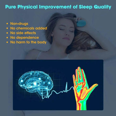 Handheld Sleep Aid Device for Insomnia & Anxiety Relief. - 3sung llc