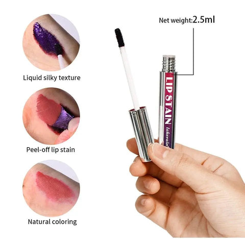 Korean Matte Lip Tint - Long Lasting, Waterproof, Peel - Off - 3sung llc