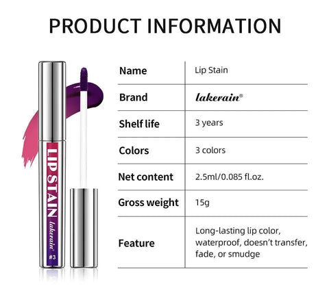 Korean Matte Lip Tint - Long Lasting, Waterproof, Peel - Off - 3sung llc