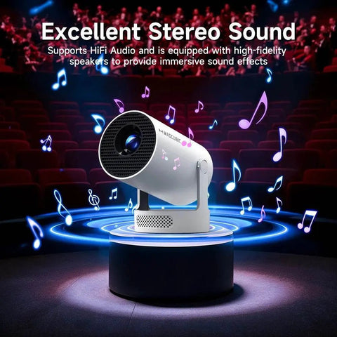 Magcubic HY300 Pro+ 4K WiFi6 Android 11 Projector, 260 ANSI. - 3sung llc