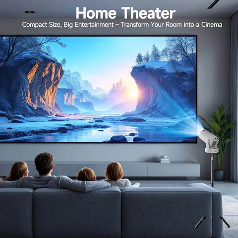 Magcubic HY300 Pro+ 4K WiFi6 Android 11 Projector, 260 ANSI. - 3sung llc