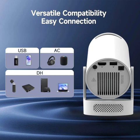 Magcubic HY300 Pro+ 4K WiFi6 Android 11 Projector, 260 ANSI. - 3sung llc