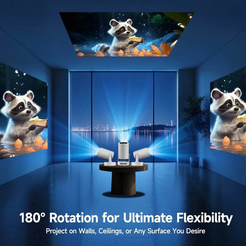 Magcubic HY300 Pro+ 4K WiFi6 Android 11 Projector, 260 ANSI. - 3sung llc