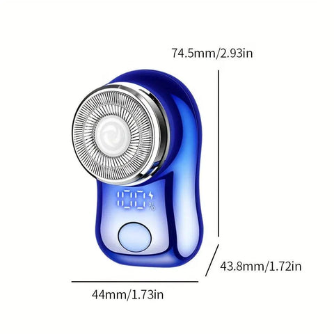 Men's Portable Capsule Electric Shaver for Travel - 3sung llc