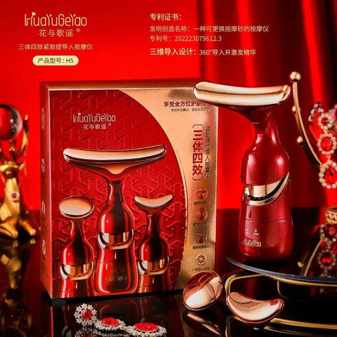 Microcurrent Face Massager for Lifting & Rejuvenation. - 3sung llc