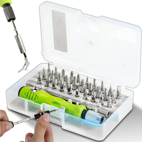 Mini 32 - in - 1 Magnetic Precision Screwdriver Set - 3sung llc