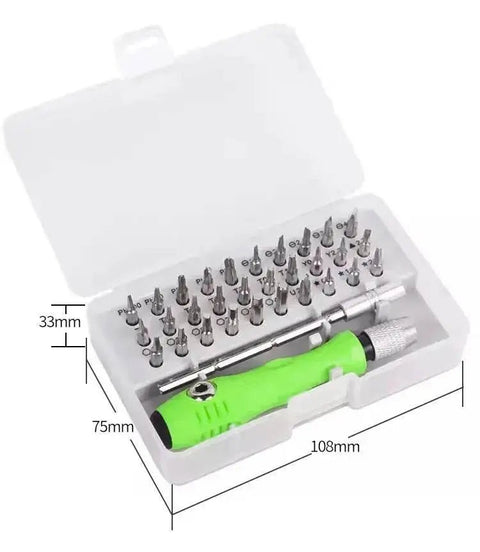 Mini 32 - in - 1 Magnetic Precision Screwdriver Set - 3sung llc