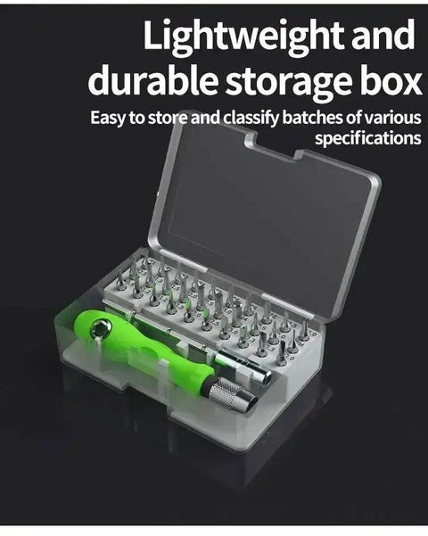 Mini 32 - in - 1 Magnetic Precision Screwdriver Set - 3sung llc