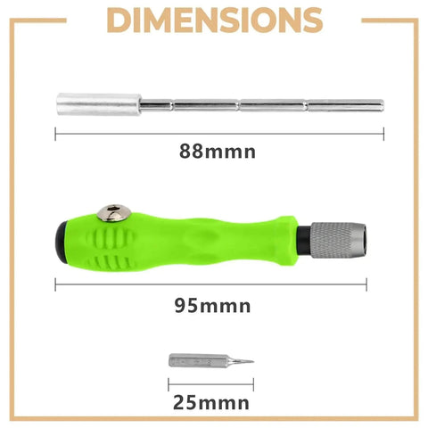 Mini 32 - in - 1 Magnetic Precision Screwdriver Set - 3sung llc