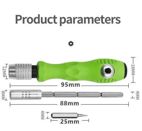 Mini 32 - in - 1 Magnetic Precision Screwdriver Set - 3sung llc