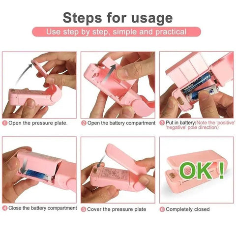 Mini Heat Bag Sealer for plastic and food bags. - 3sung llc