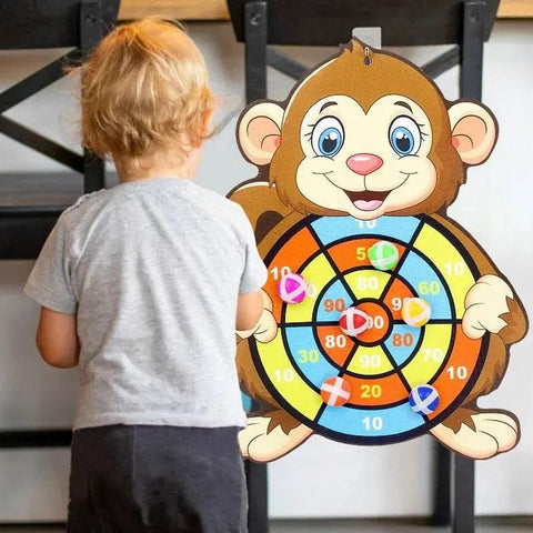 Montessori Educational Dart Board Game for Kids 3 - 7 Years - 3sung llc