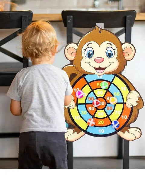 Montessori Educational Dart Board Game for Kids 3 - 7 Years - 3sung llc