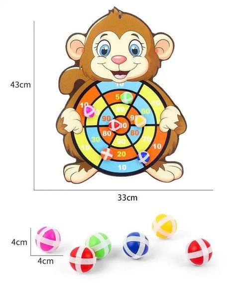Montessori Educational Dart Board Game for Kids 3 - 7 Years - 3sung llc